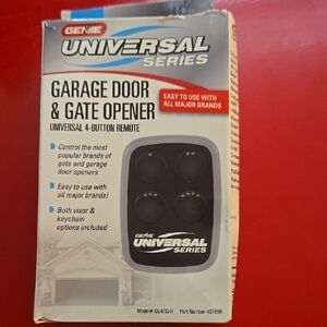 Universal Garage Door & Gate Opener - Black